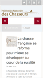 Mobile Screenshot of chasseurdefrance.com